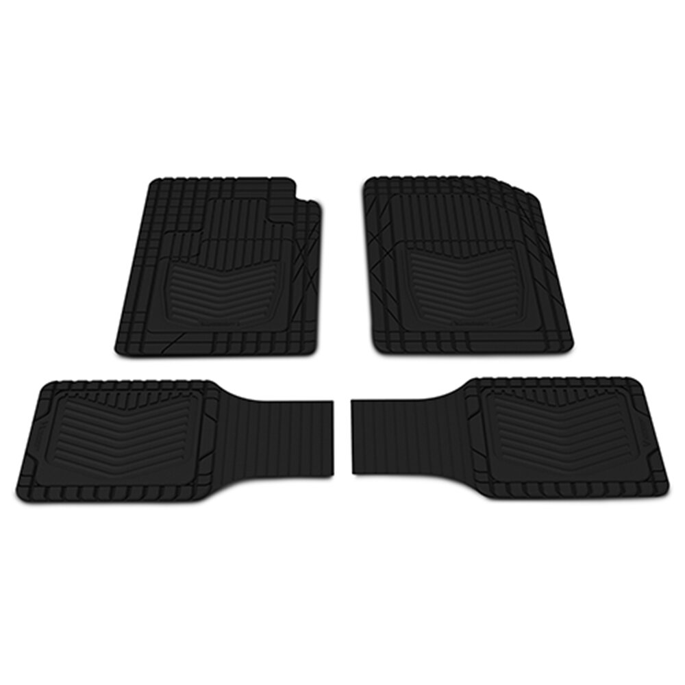 Michelin All Weather Universal Floor Mats 4PC - Black