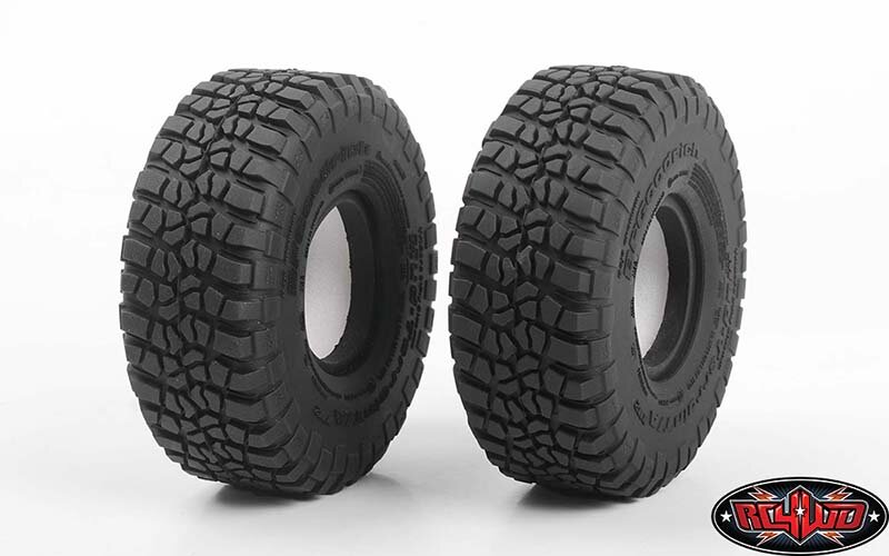 RC4WD BFGoodrich Mud Terrain T/A KM2 1.55" Scale Tires