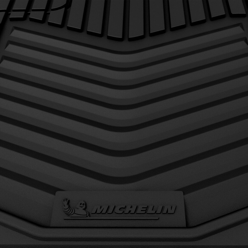 Michelin All Weather Universal Floor Mats 4PC - Black