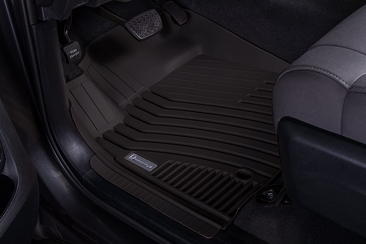 Michelin Edgeliner Toyota Floor Mat Set 2PC (Black)