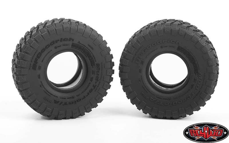 RC4WD BFGoodrich Mud Terrain T/A KM2 1.55" Scale Tires
