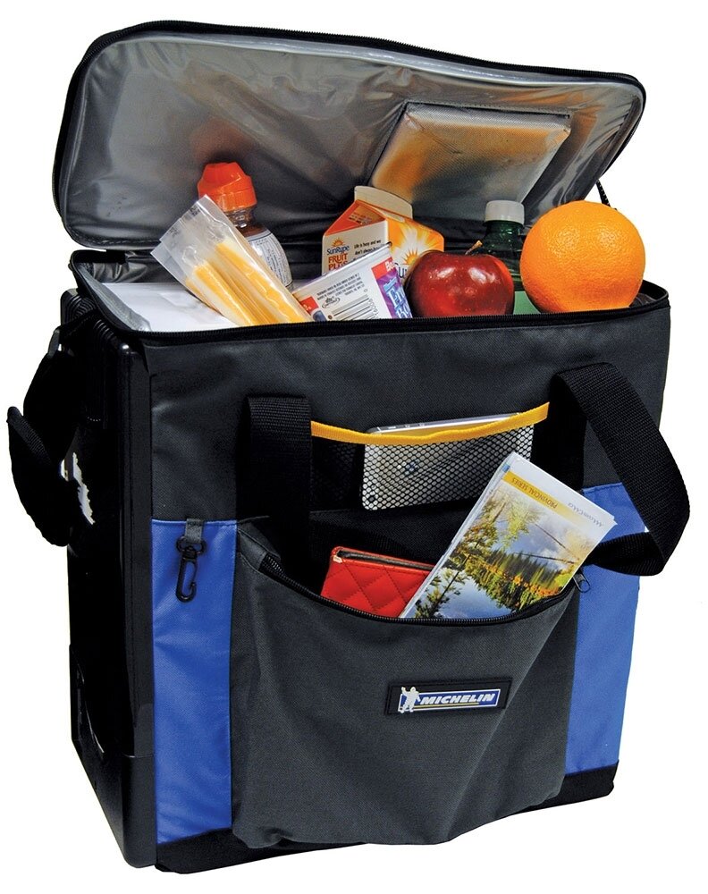 Michelin&reg; Hybrid Portable 14L Cooler Warmer 110V AC 12V DC