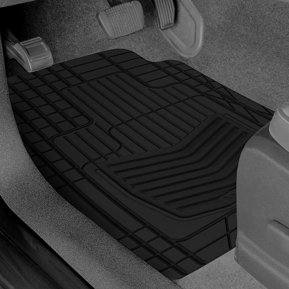 Michelin All Weather Universal Floor Mats 4PC - Black